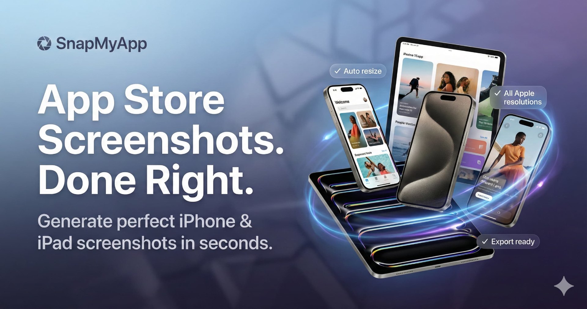 Show HN: SnapMyApp – App Store screenshot maker with Quick and Advanced editing